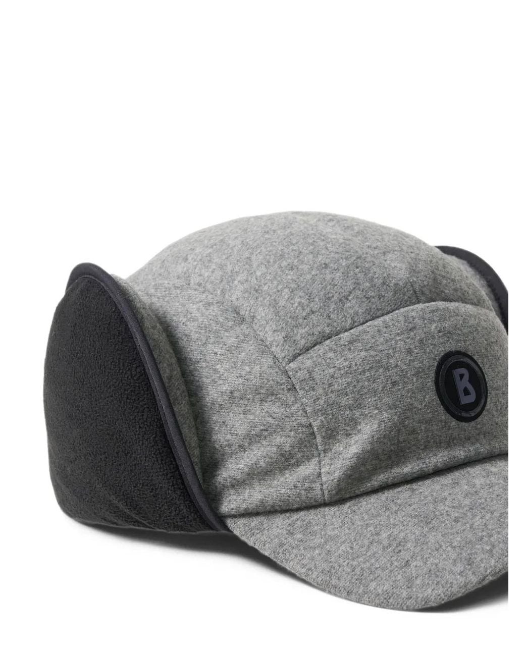 Bogner Gray Ricky Ear-Flap Cap for men