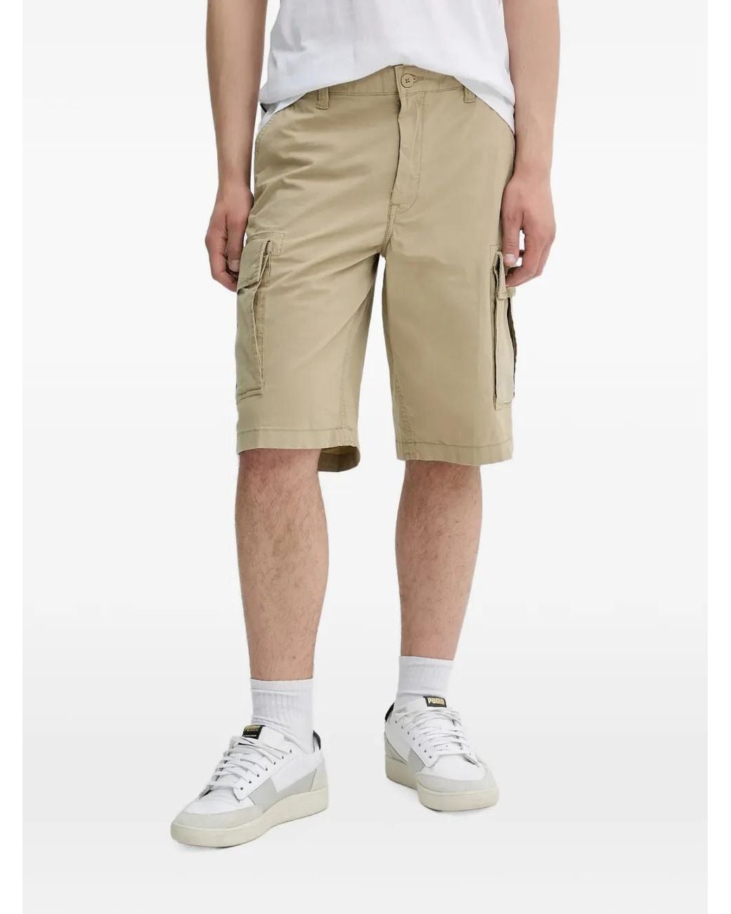 Timberland Natural Cargo Shorts for men