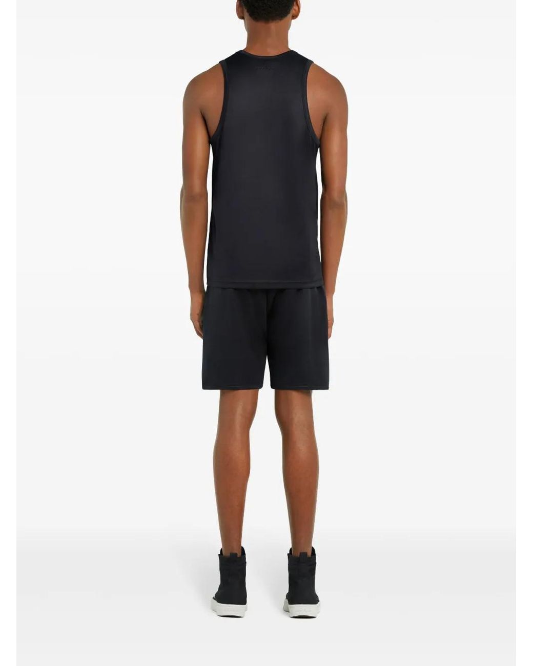 Courreges Blue Tank Top for men