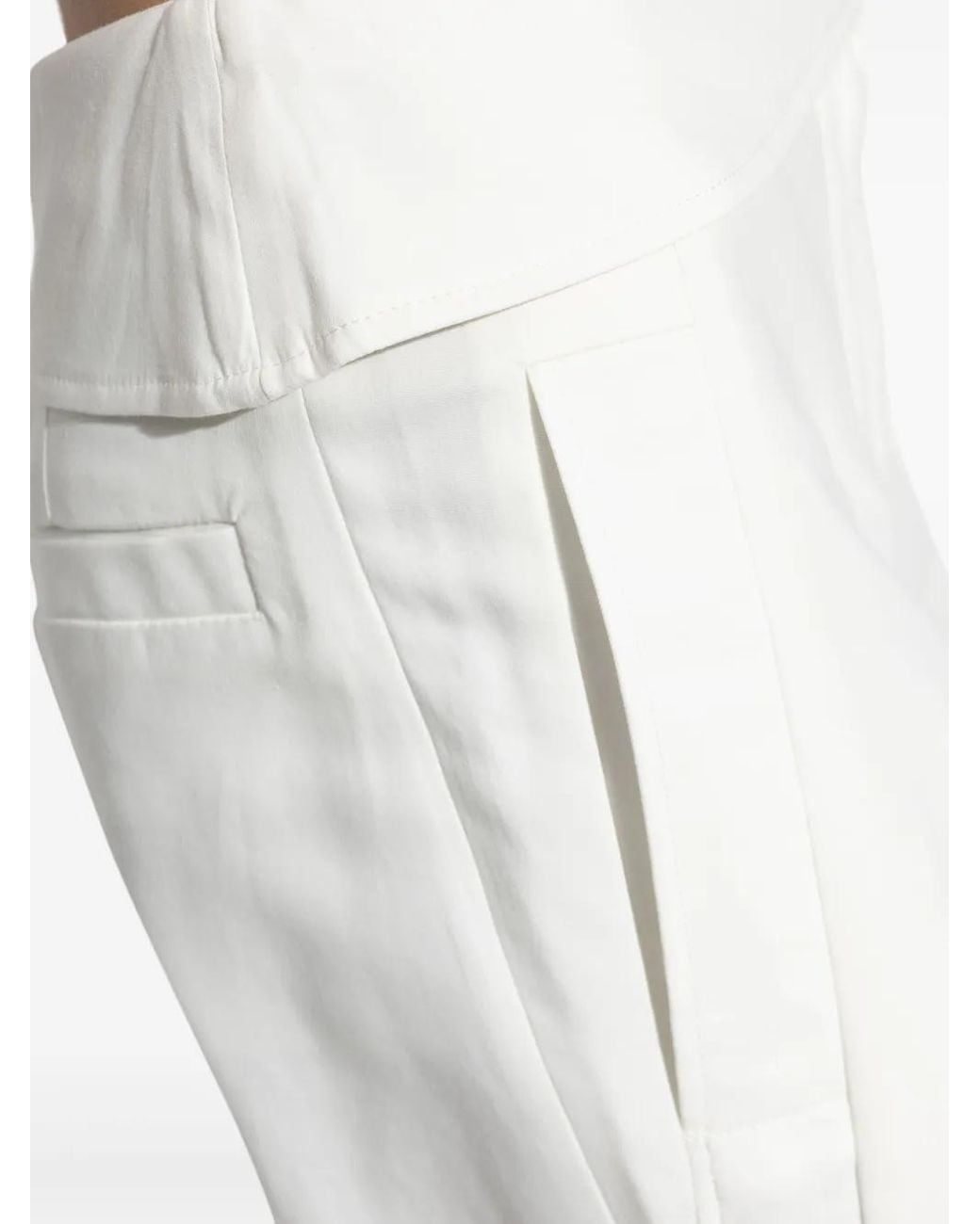 IRO White Zinia Trousers