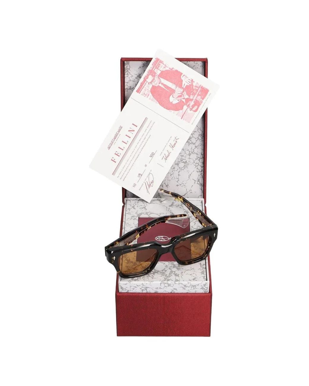 Jacques Marie Mage Black Fellini Sunglasses