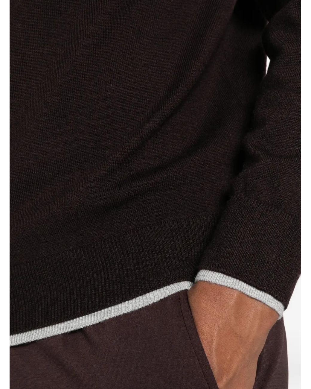 Eleventy Pullover Mit Raglanärmeln in Black für Herren
