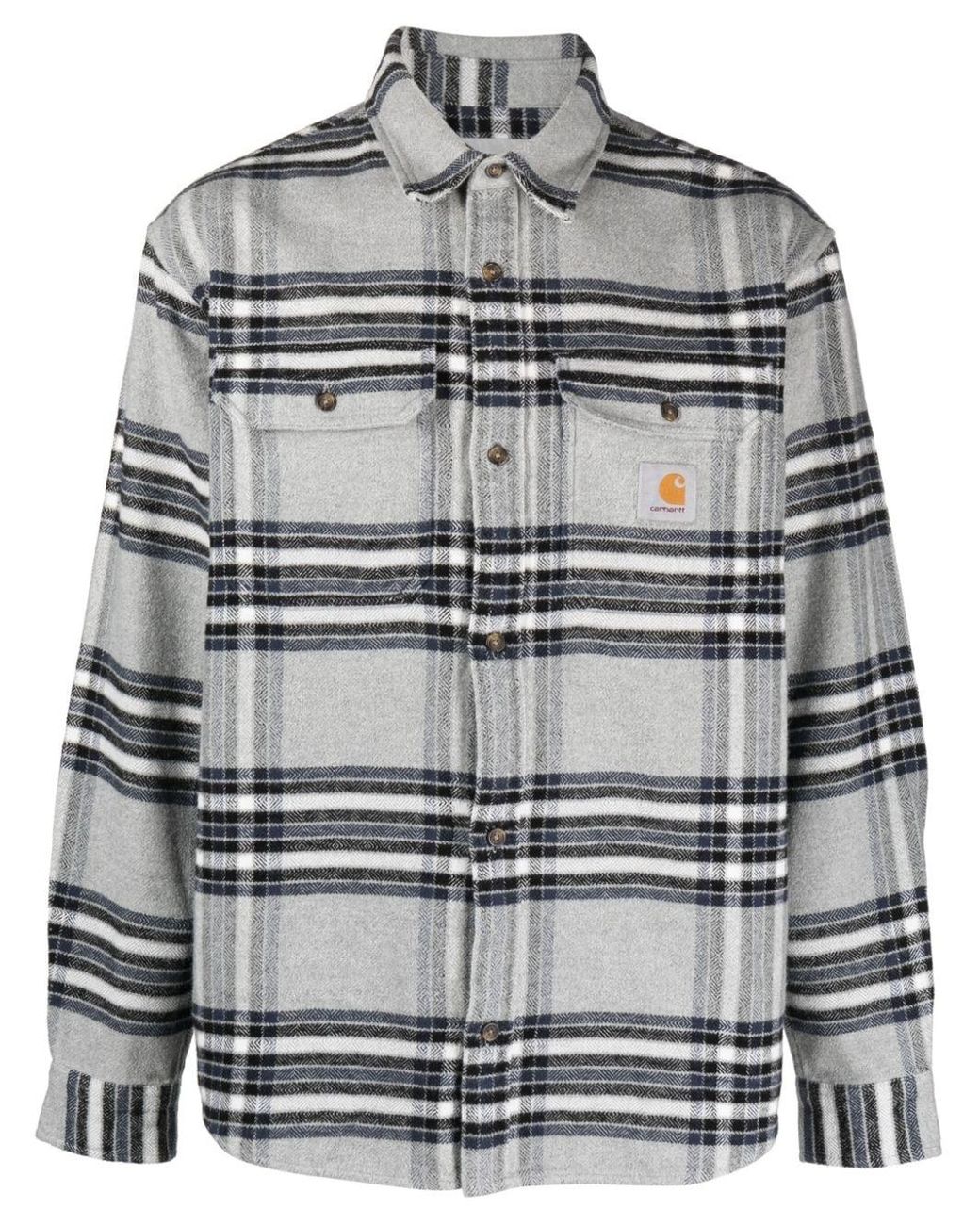 Carhartt WIP Work Logo Patch Cotton Shirt - Farfetch