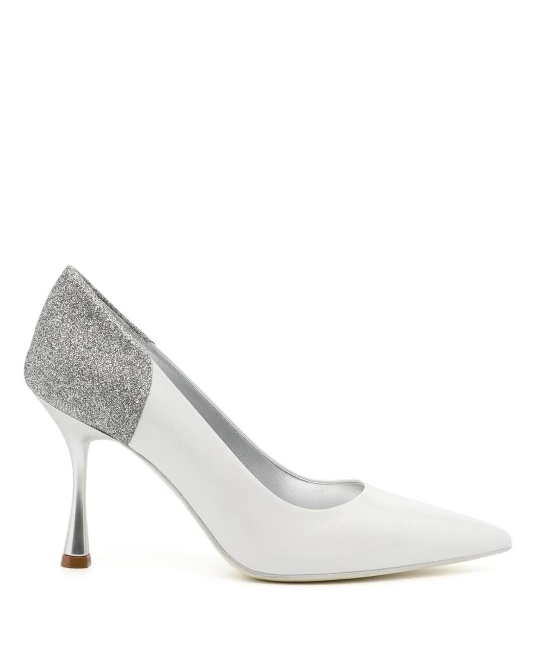 Madison Maison White Alena/ High Heel Pumps 65Mm