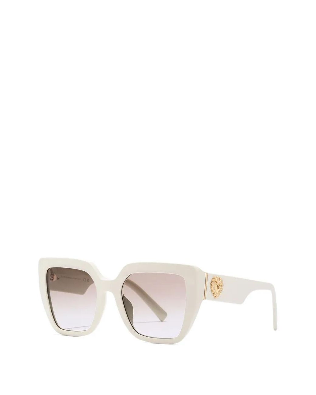 Dolce & Gabbana Pink Devotion Square-Frame Sunglasses