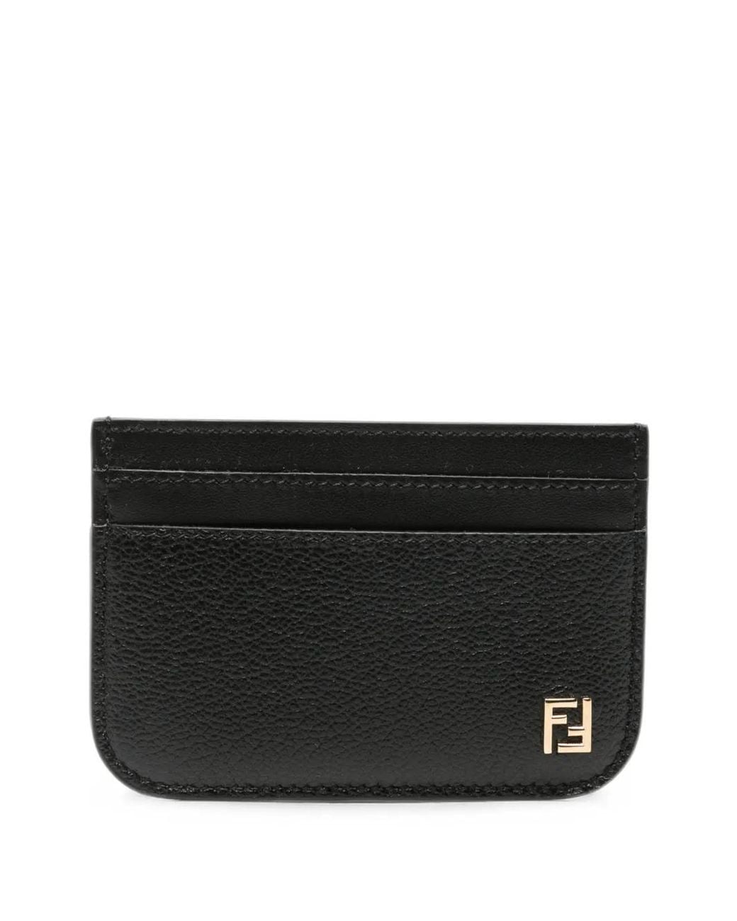 Fendi Black Ff Card Case