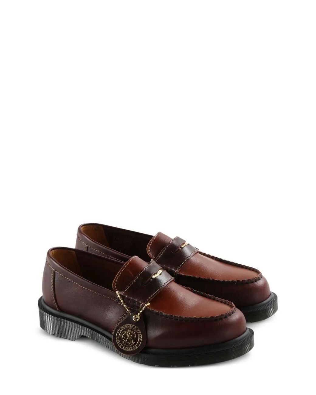 Dr. Martens Brown Penton Loafers