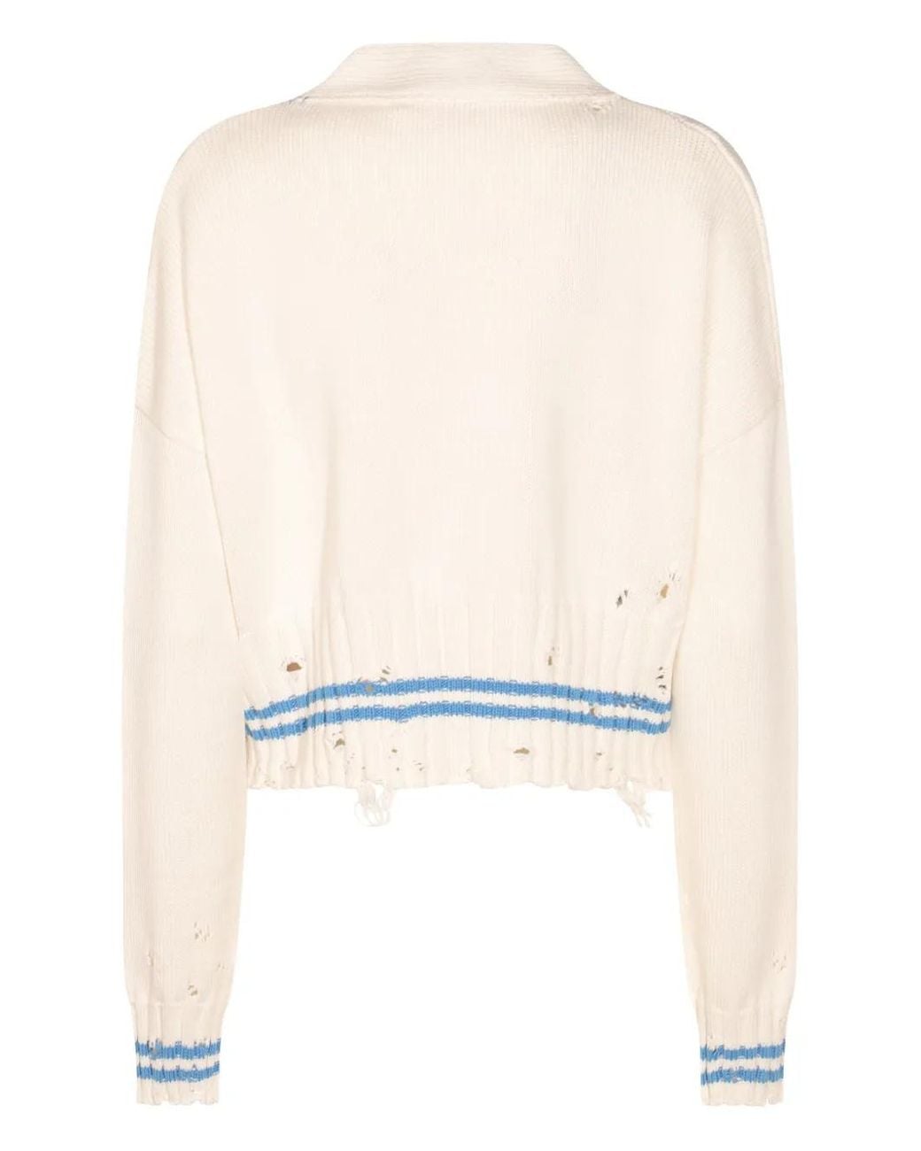 Marni White Button-Up Cardigan