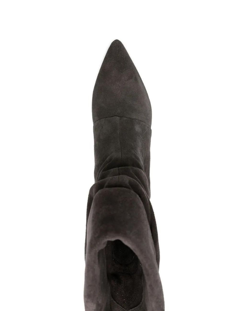 Ash Black Spitze Stiefel Mit Lockerem Schnitt 50Mm