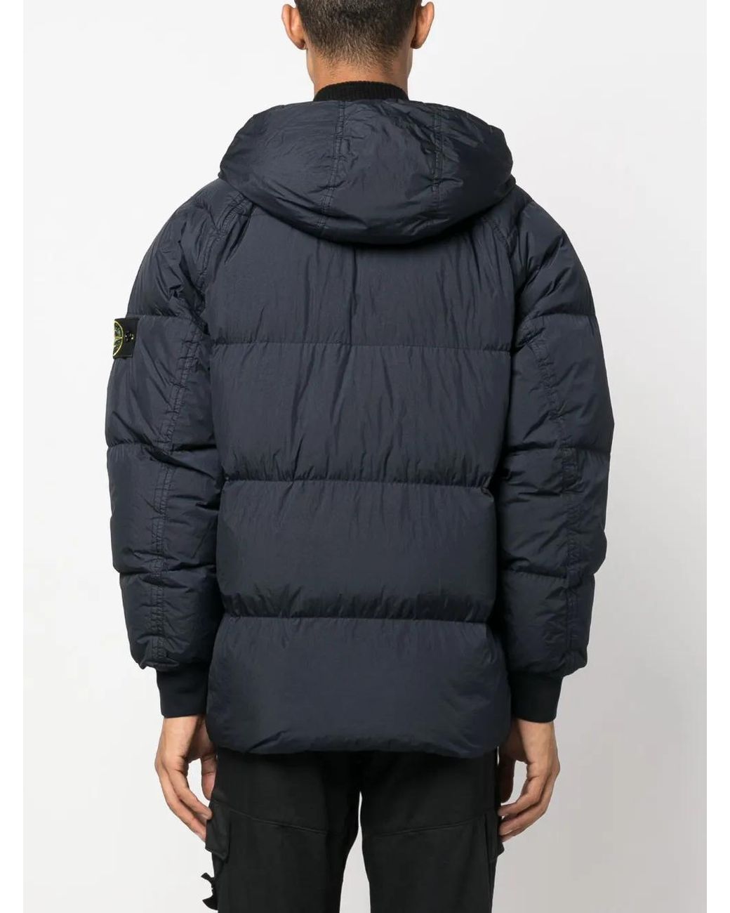 Stone Island 40723 Garment Dyed Crinkle Reps Recycled Nylon Down in ...