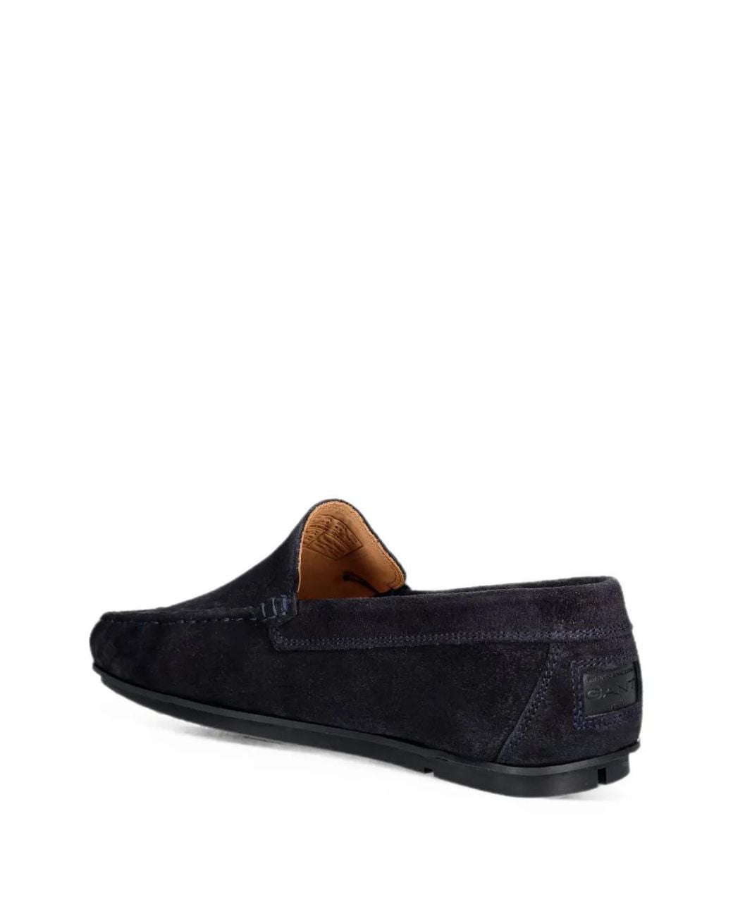 Gant Blue Mocassins En Cuir for men