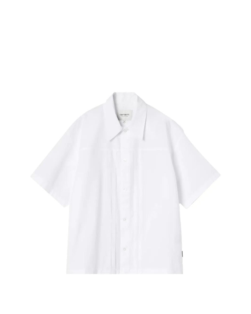 Carhartt White Pleated Shirt
