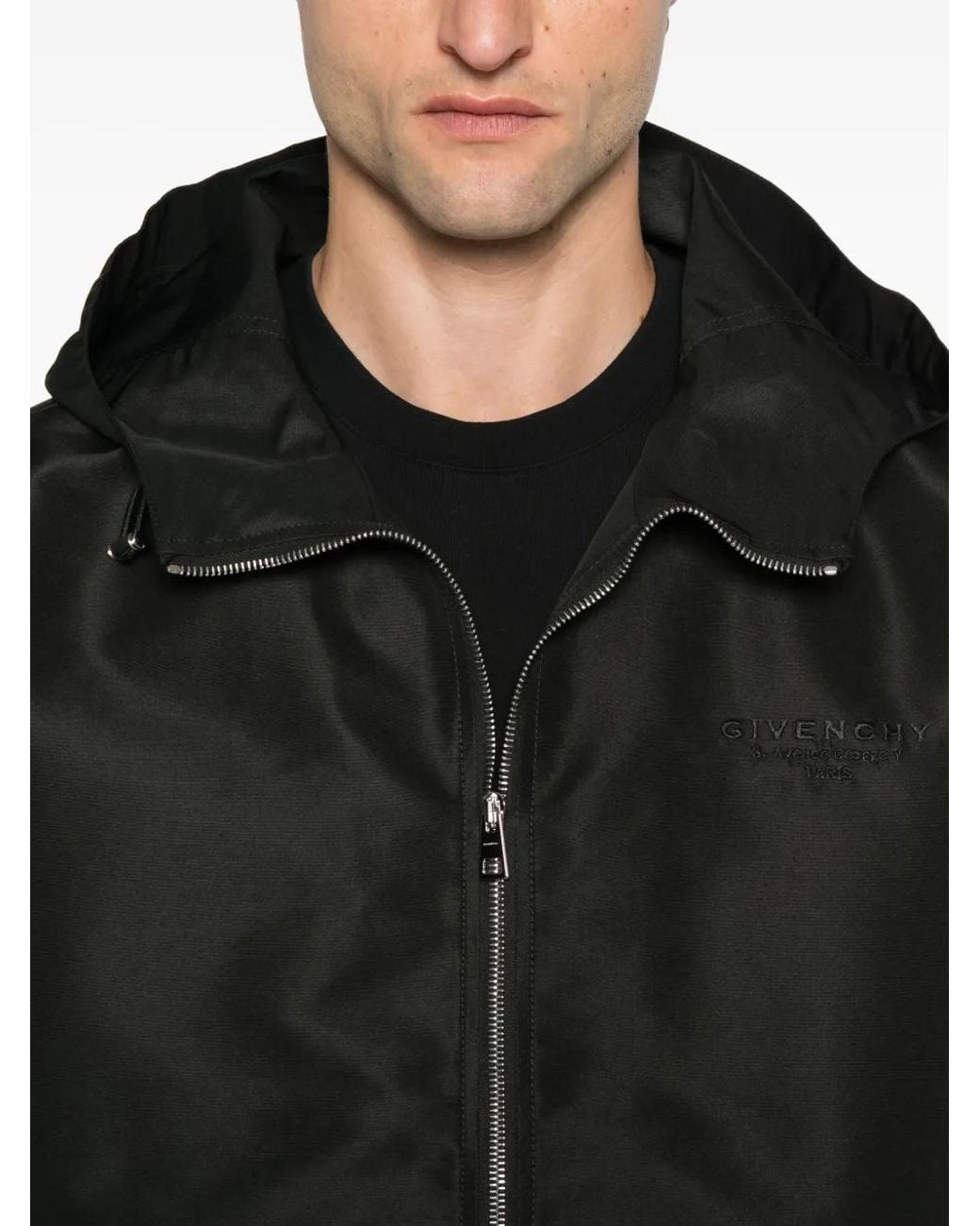 Chaqueta Con Capucha Givenchy de hombre de color Black