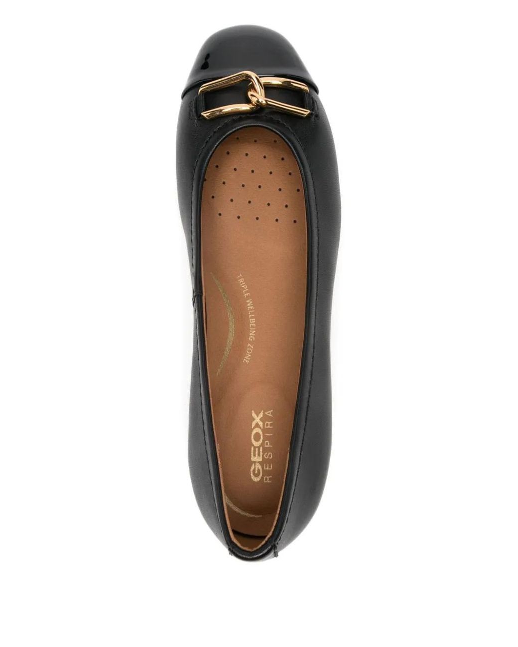 Geox Black Annytah Ballet Flats
