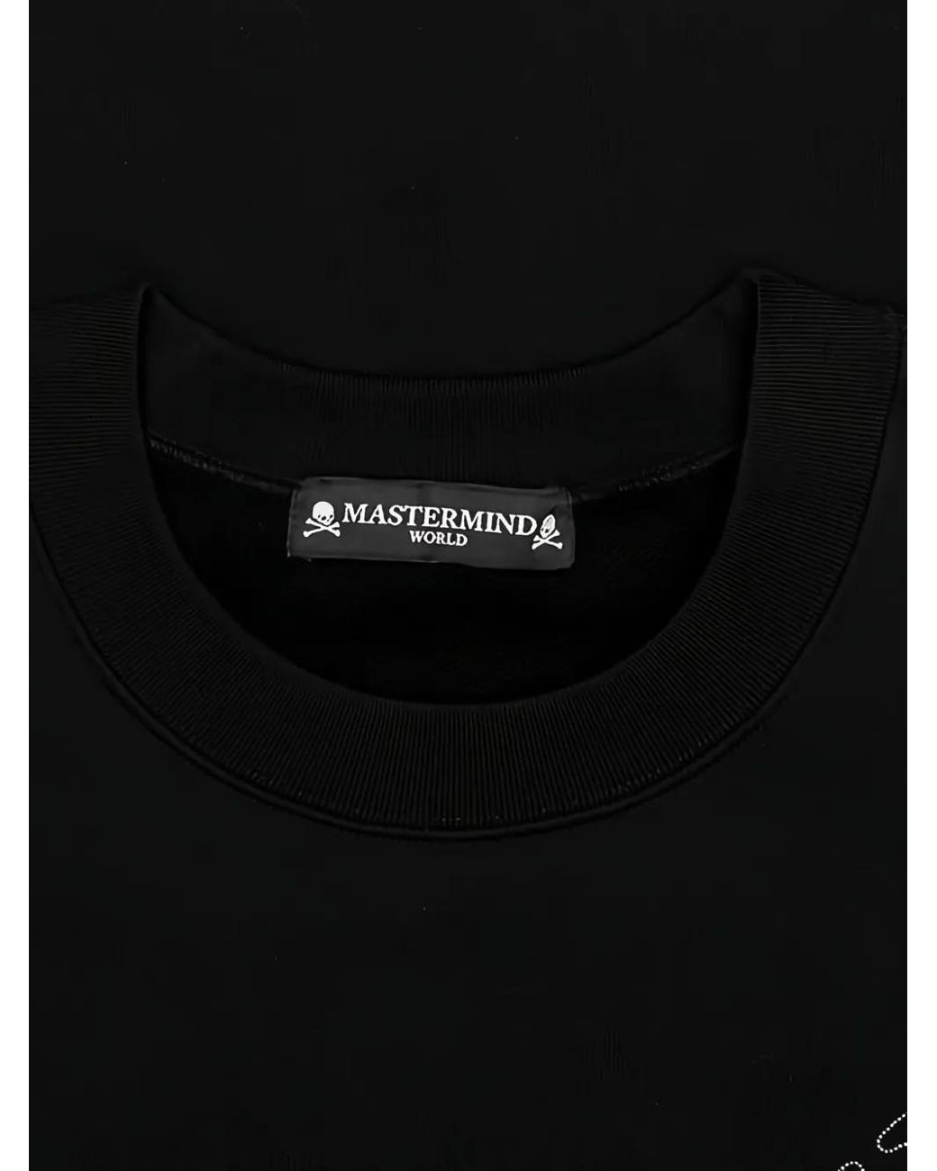 T-Shirt Sequence di MASTERMIND WORLD in Black da Uomo