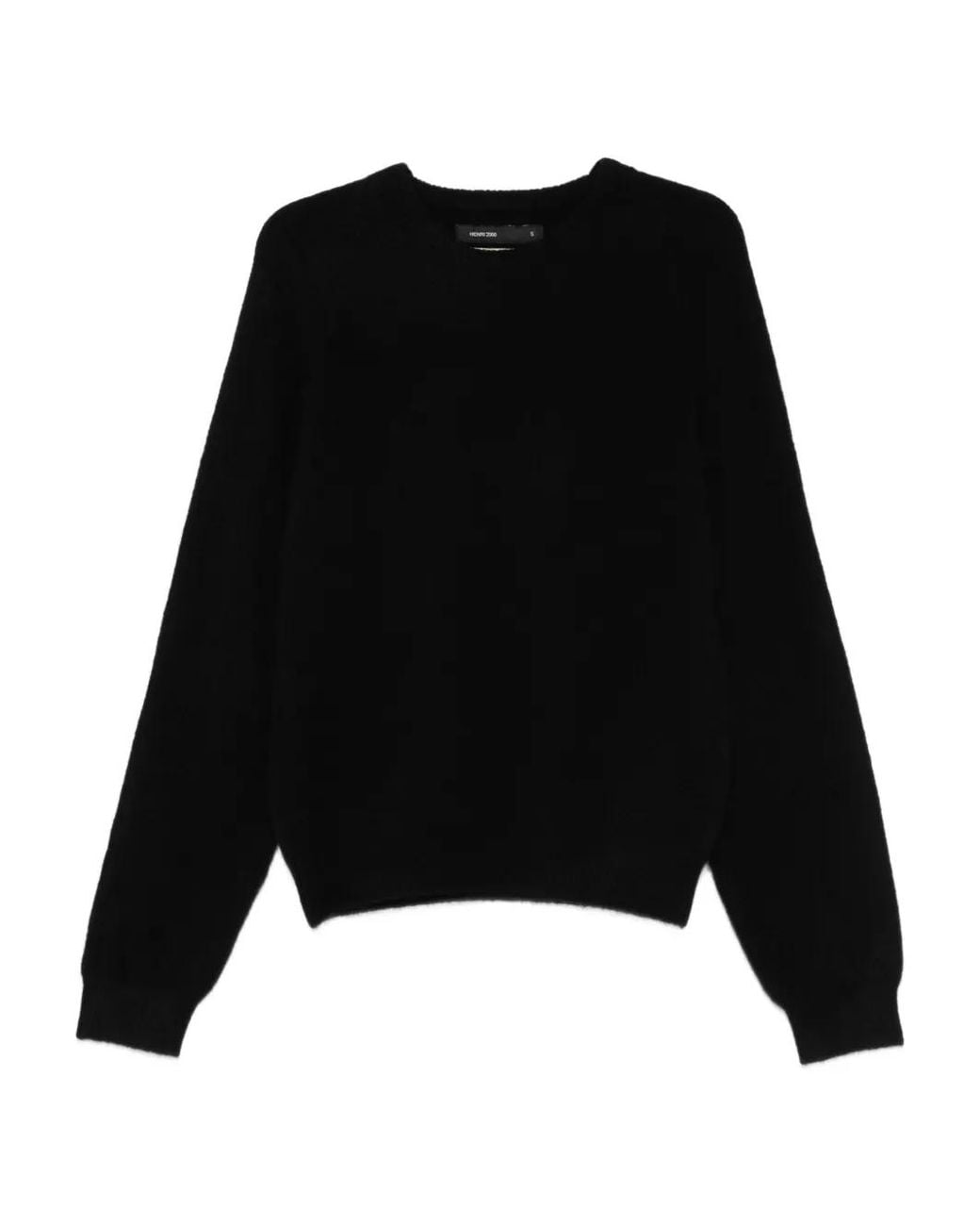 Frenckenberger Black Crew-Neck Sweater