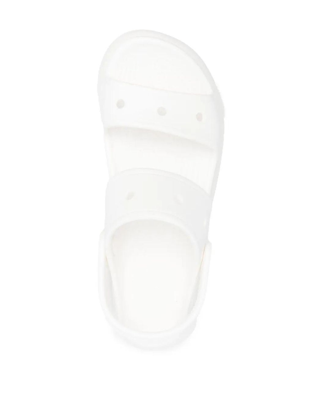 CROCSTM White Mega Crush Sandals