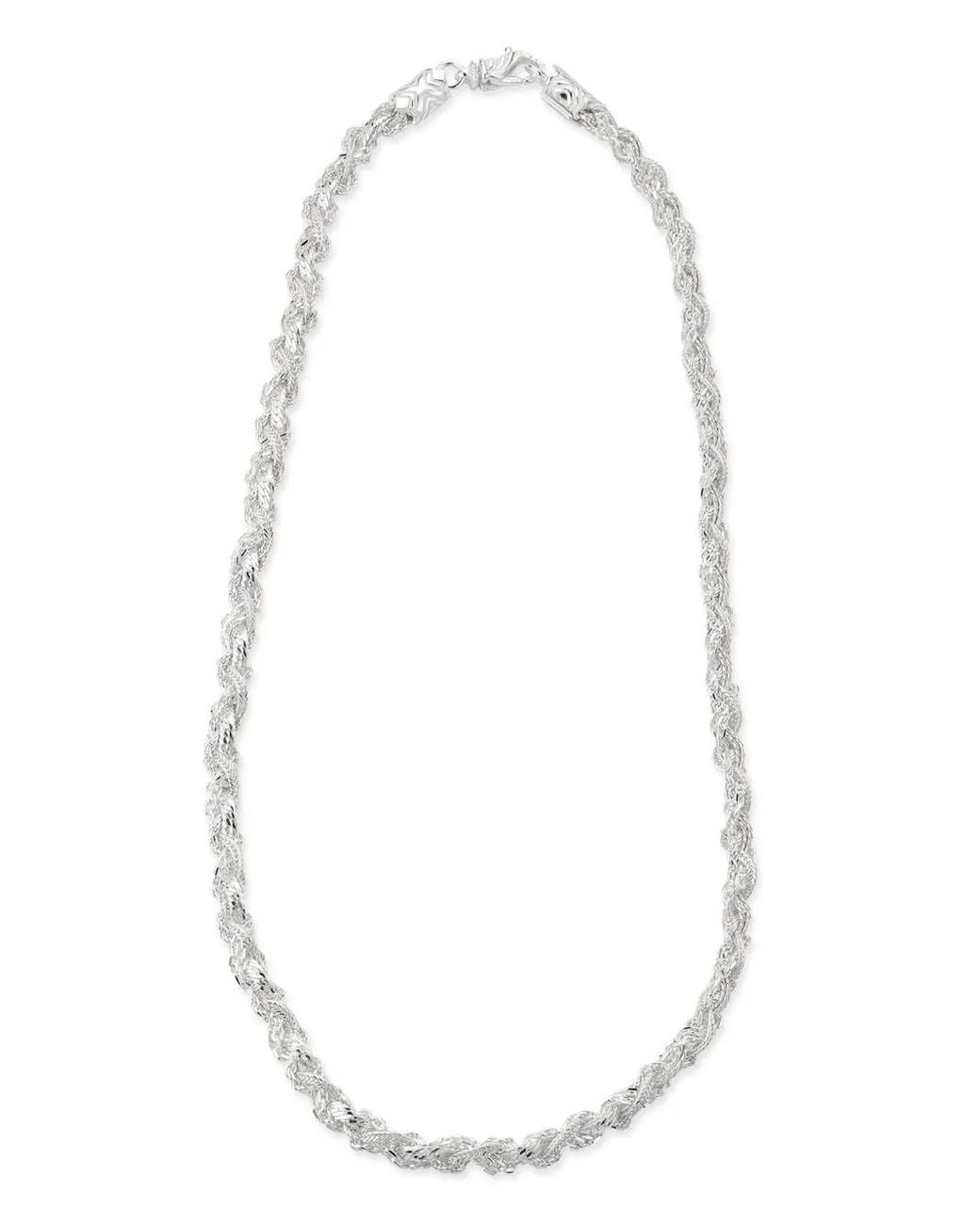 Emanuele Bicocchi White Rope-Chain Necklace