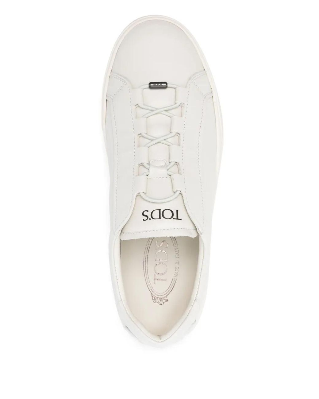 Tod's White Leather Sneakers for men