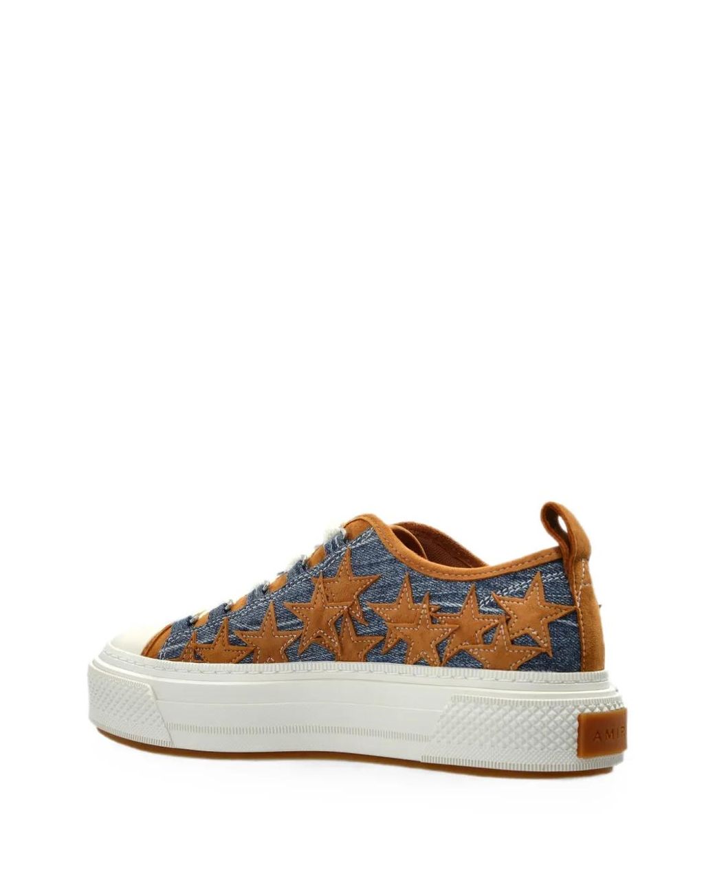 Sneakers Con Stelle Patchwork di Amiri in White