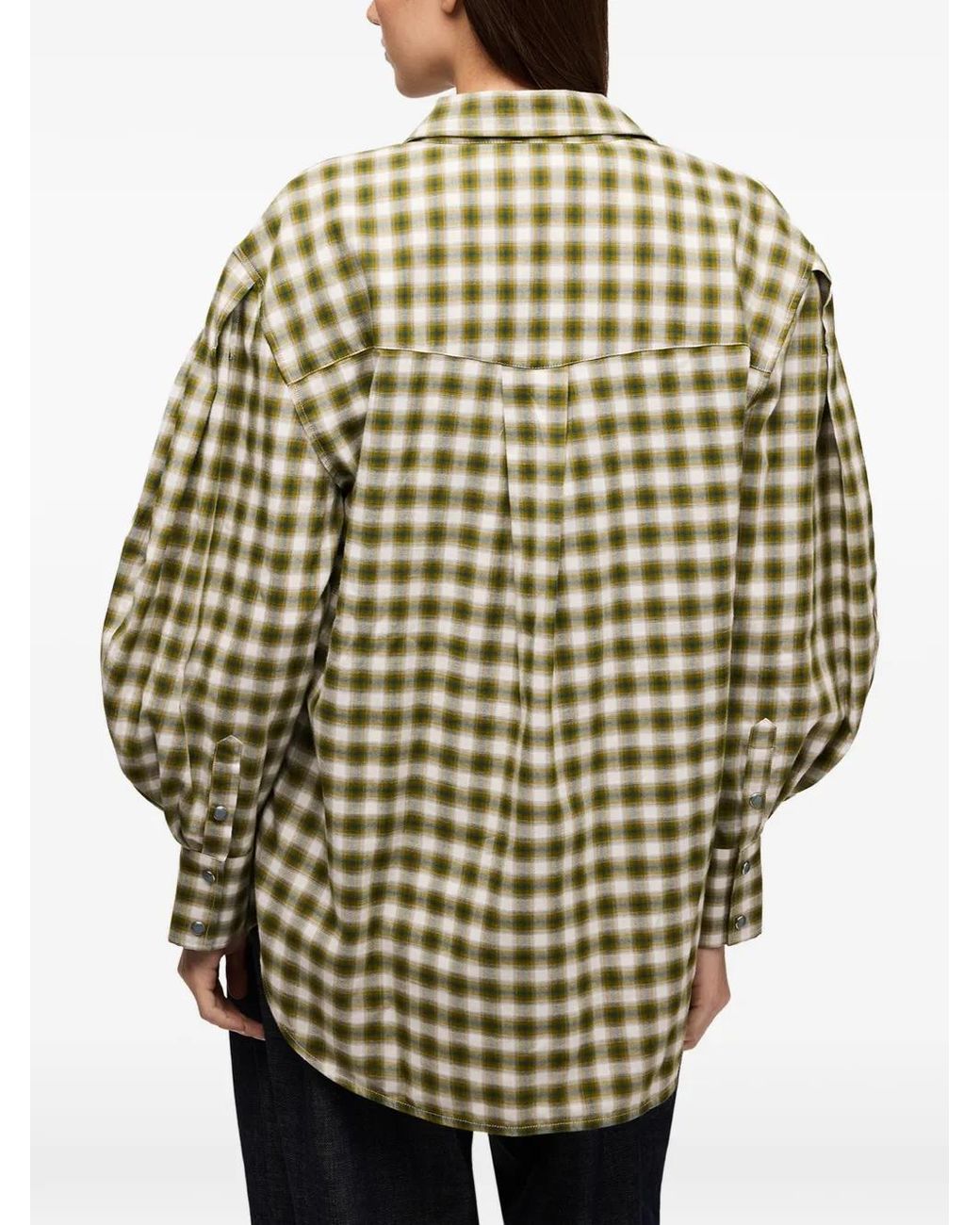 Ganni Metallic Shirt