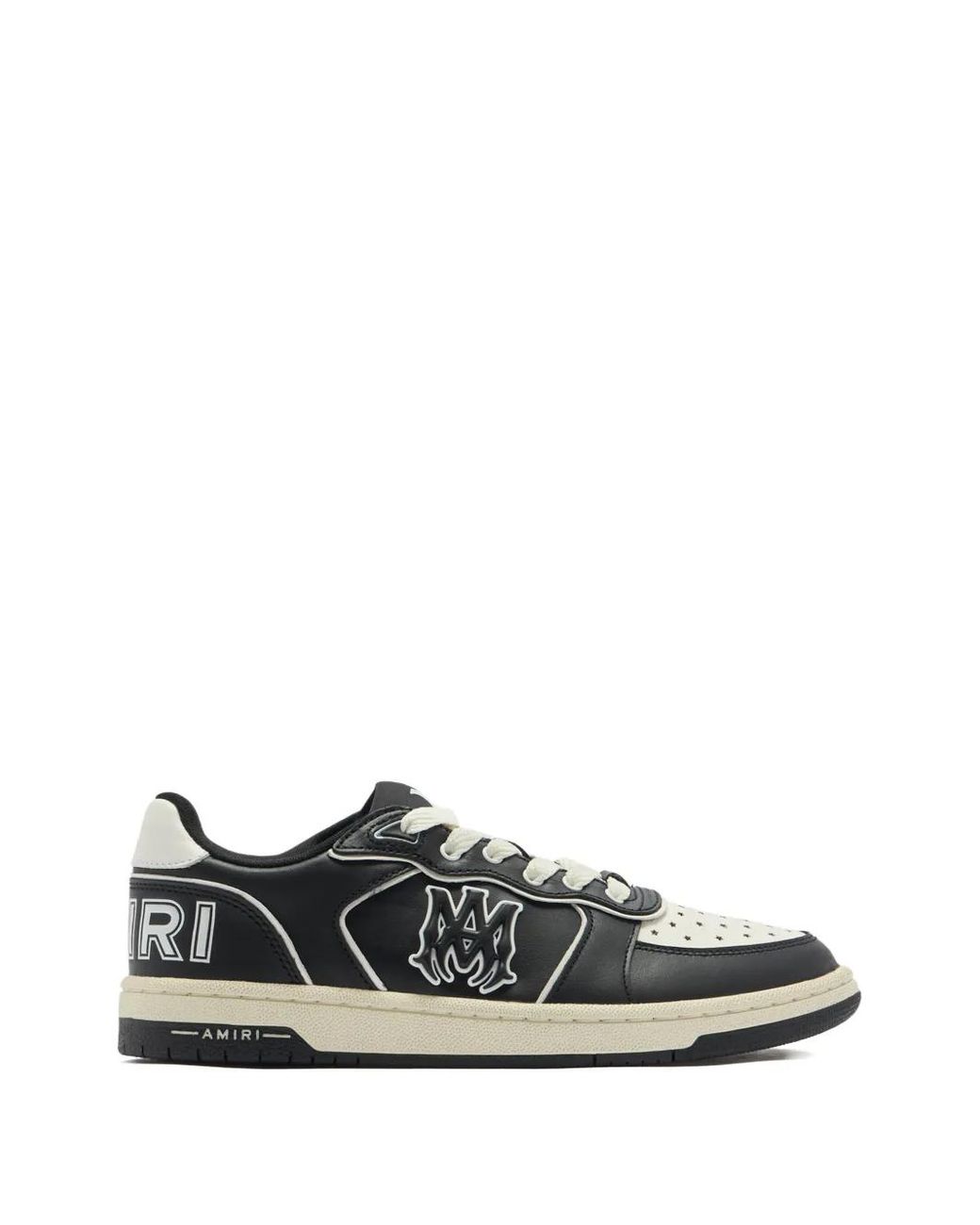Amiri White 'Newport' Leather Blend Sneakers for men