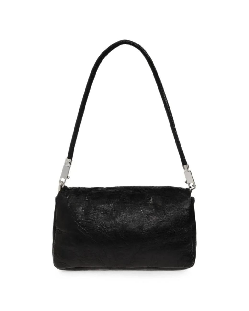 Rick Owens Black Tower Shoulder Pillow Griffin Bag