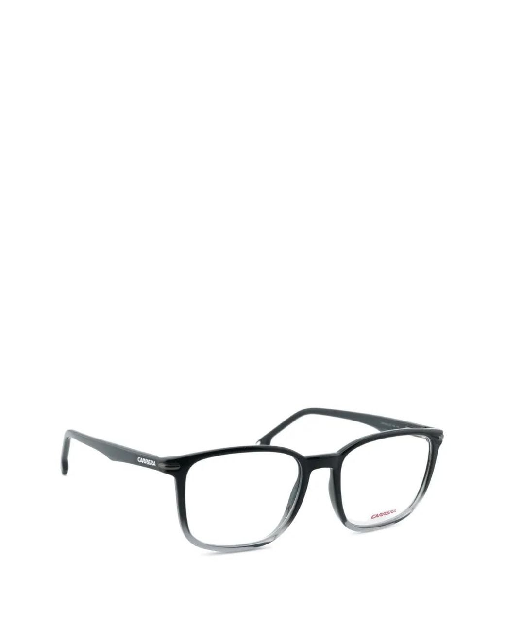 Carrera Black Square-Frame Glasses for men