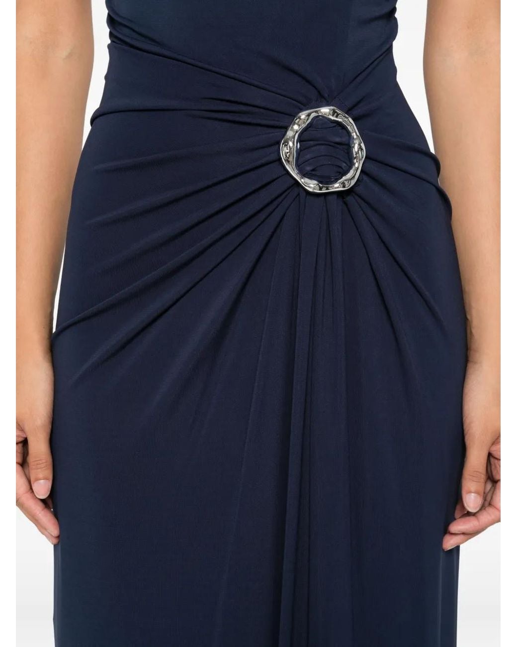 Jonathan Simkhai Blue Emma Maxi Dress