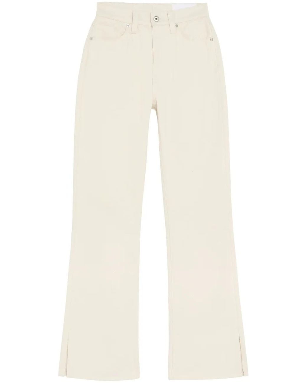 Axel Arigato White Ryder Flared Jeans