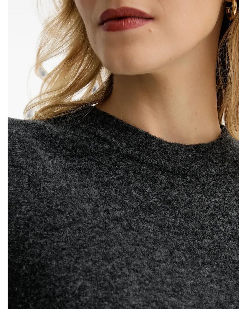 Marc O' Polo Black Sleeveless Crew-Neck Top