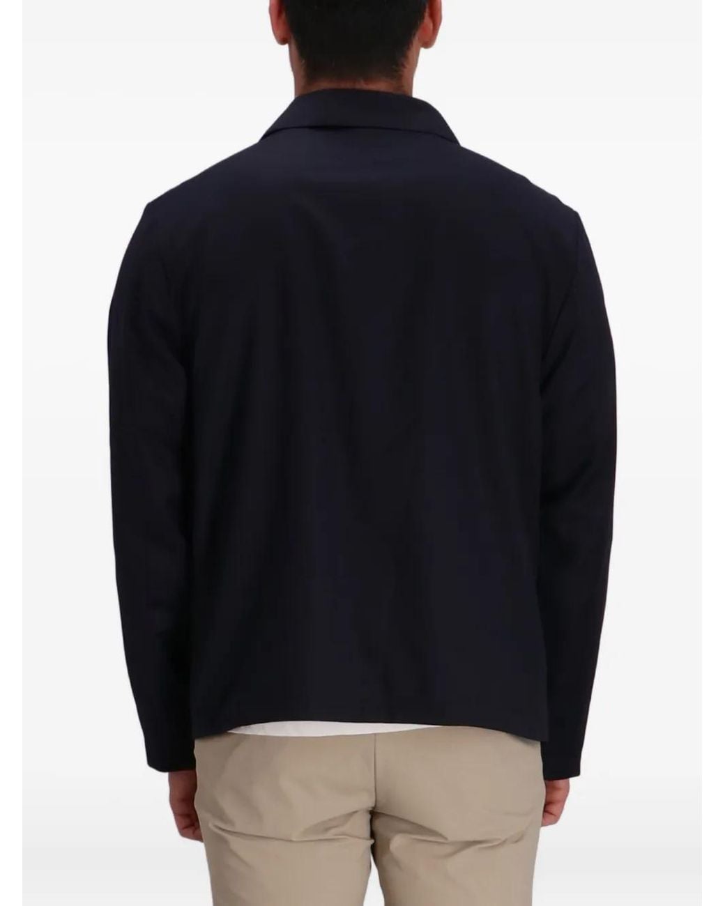 Boss Blue Virgin-Wool Jacket for men