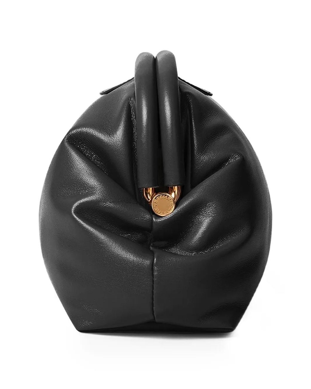 Stella McCartney Black Pochette Falabella À Design Matelassé Avec Chaîne