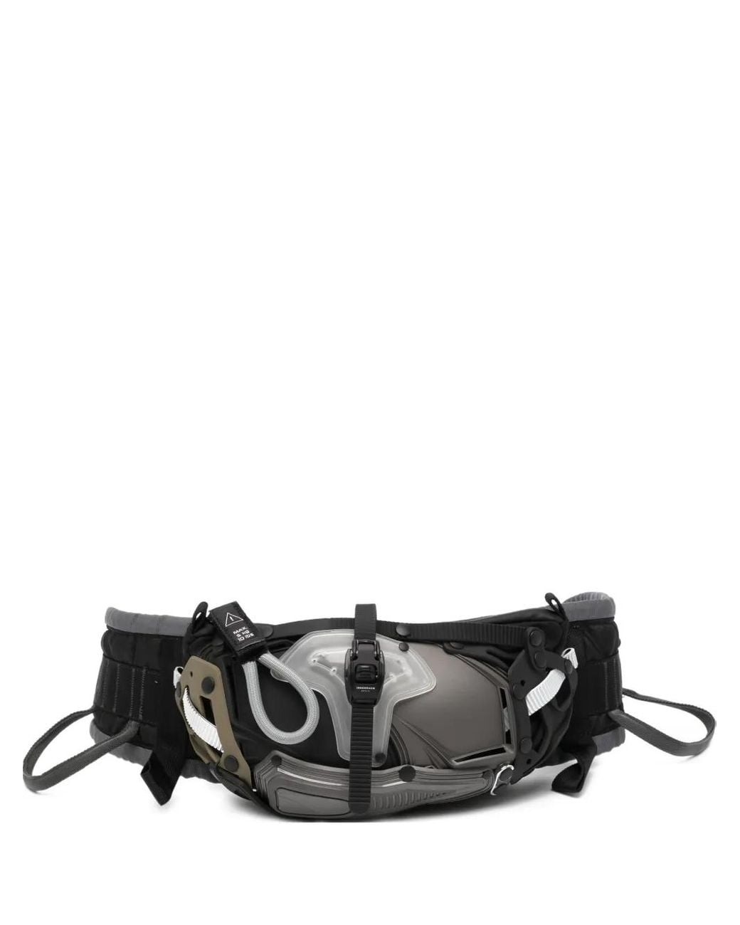 Innerraum Black I30 Logo Belt Bag for men