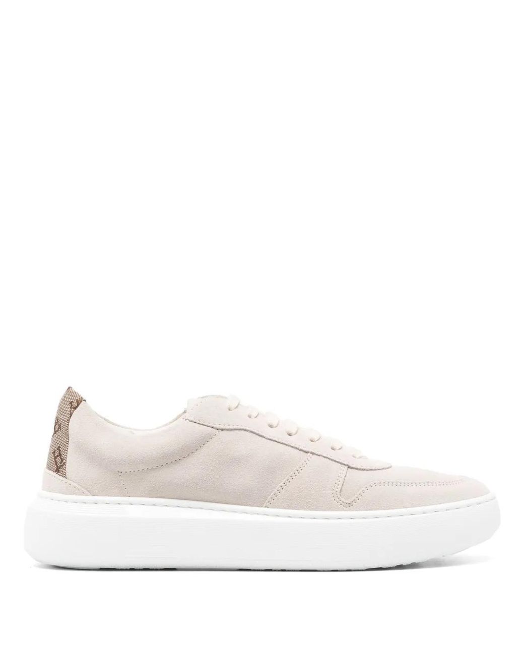 Herno White Suede Sneakers