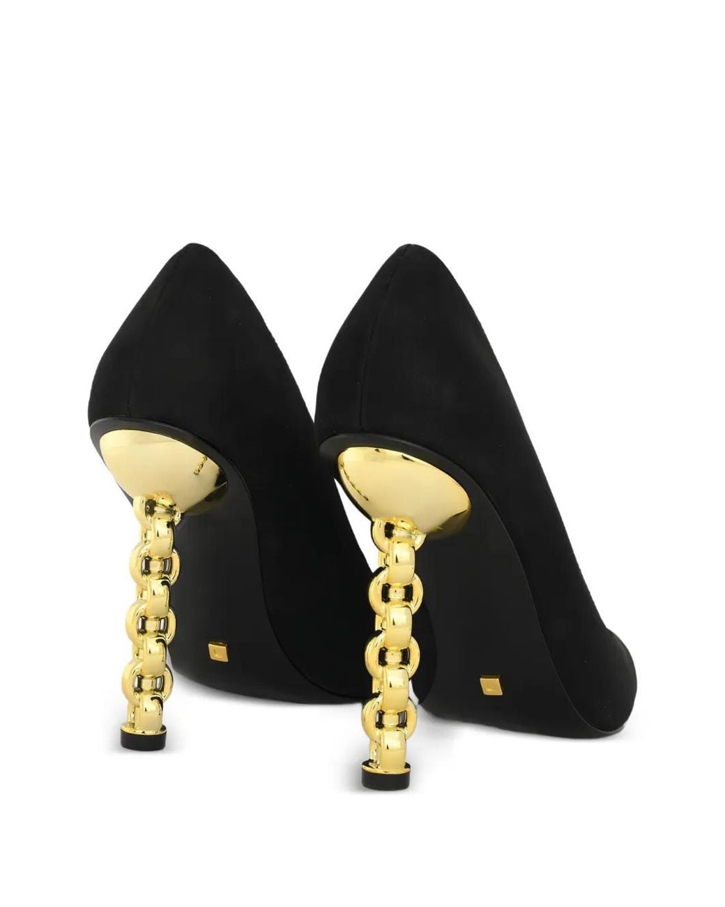 Kat Maconie Black Pointed-Toe Pumps