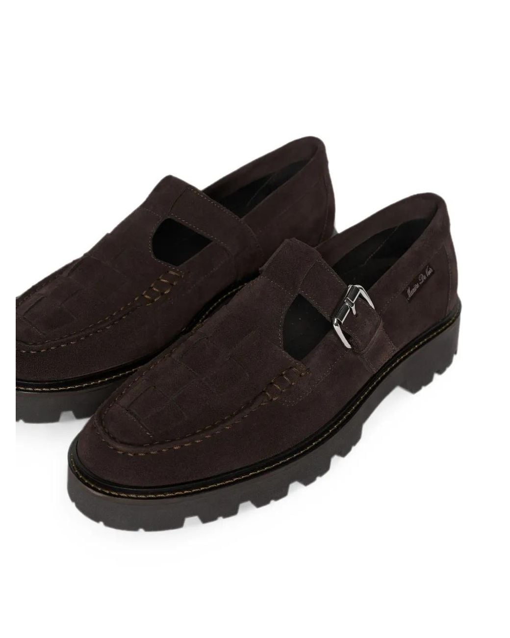Manière De Voir Black Sandales Amalfi for men