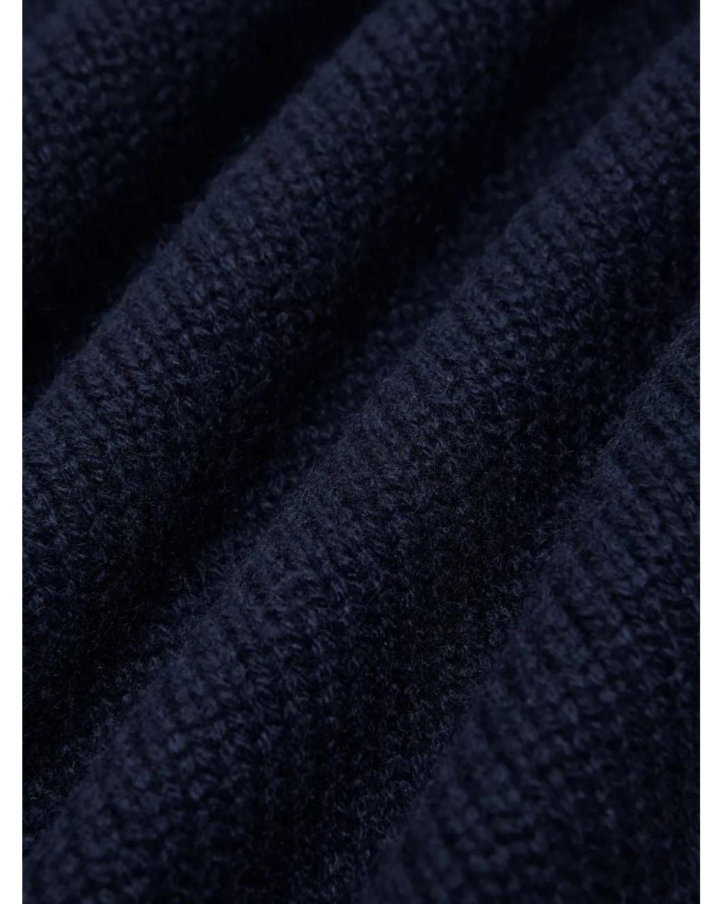 Lisa Yang Blue Button-Fastening High-Neck Cardigan