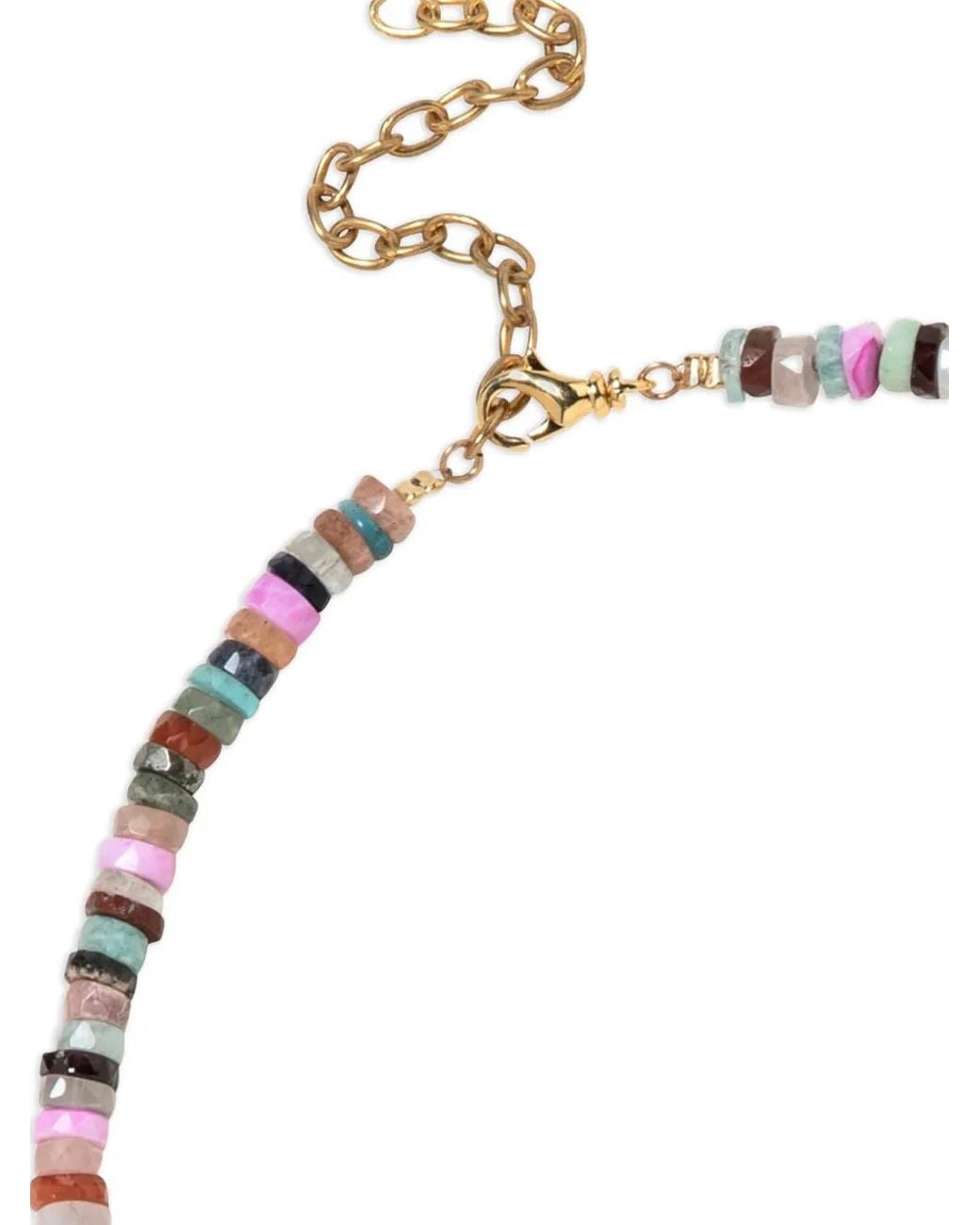 Jennifer Behr Metallic Hannah Beaded Necklace