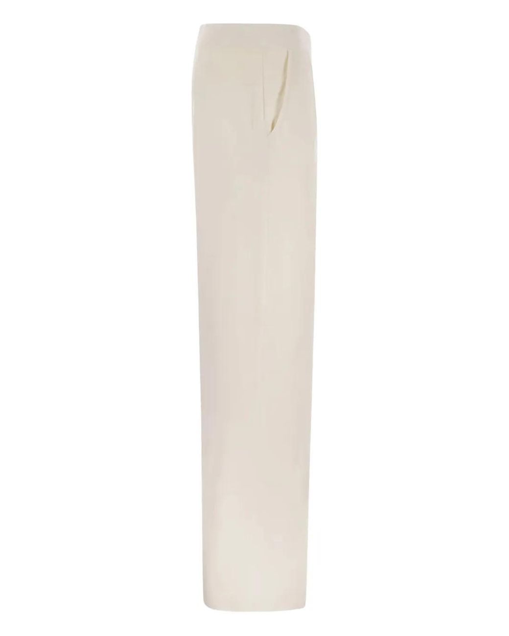 Max Mara White Arno Trousers