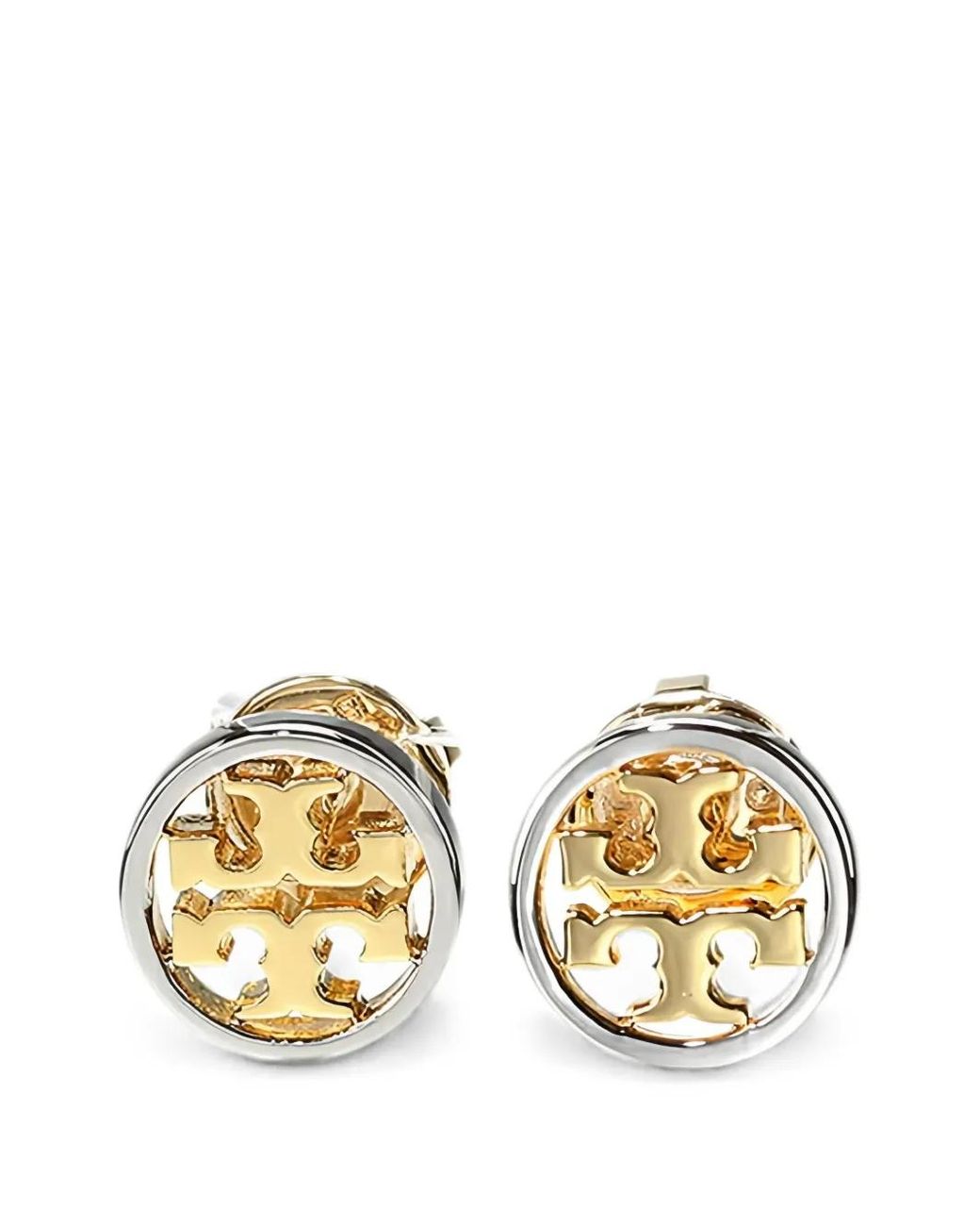 Tory Burch Metallic Icon Stud Earrings