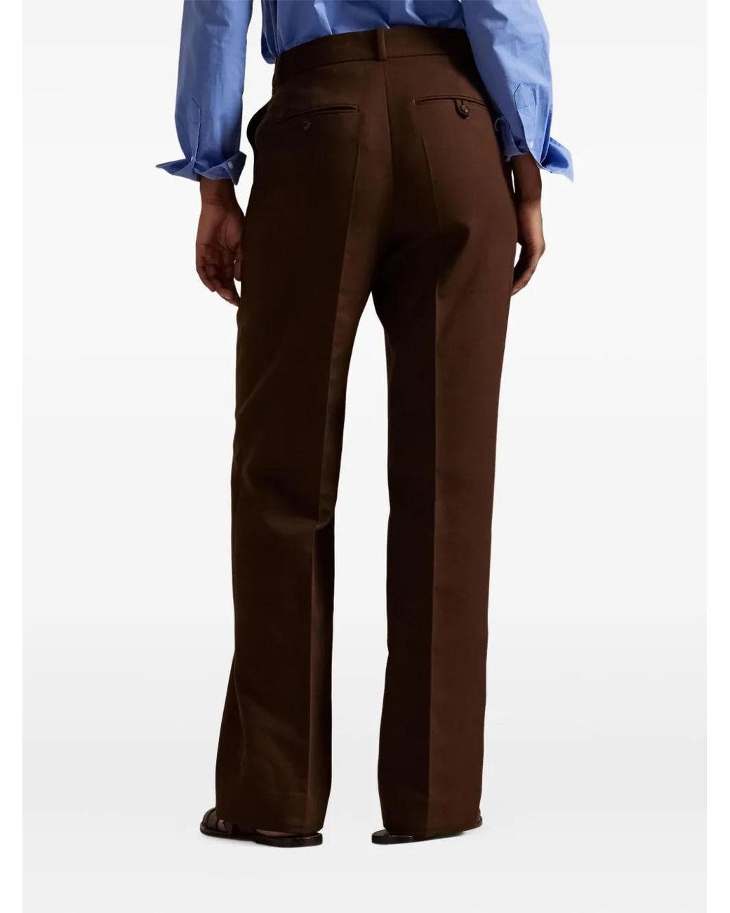 Polo Ralph Lauren Brown Tailored Trousers