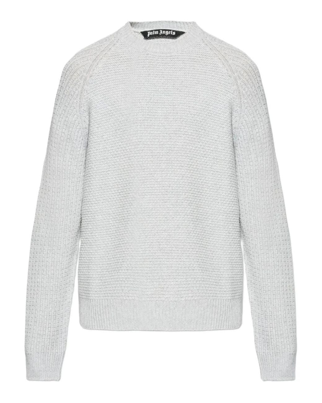 Pull À Manches Raglan Palm Angels pour homme en coloris White