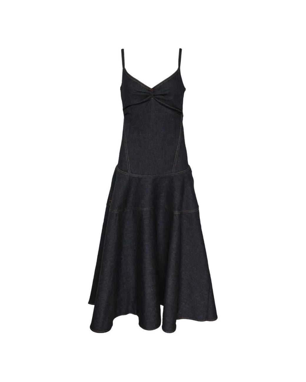 Jacquemus Black The De-Nîmes Pina Dress