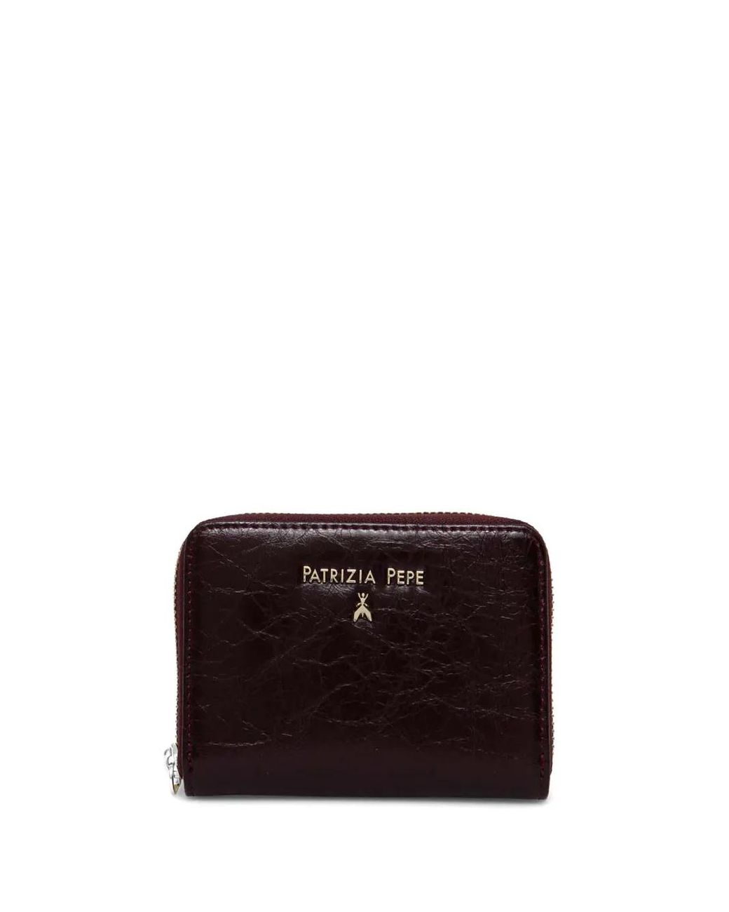 Patrizia Pepe Purple Logo-Lettering Wallet