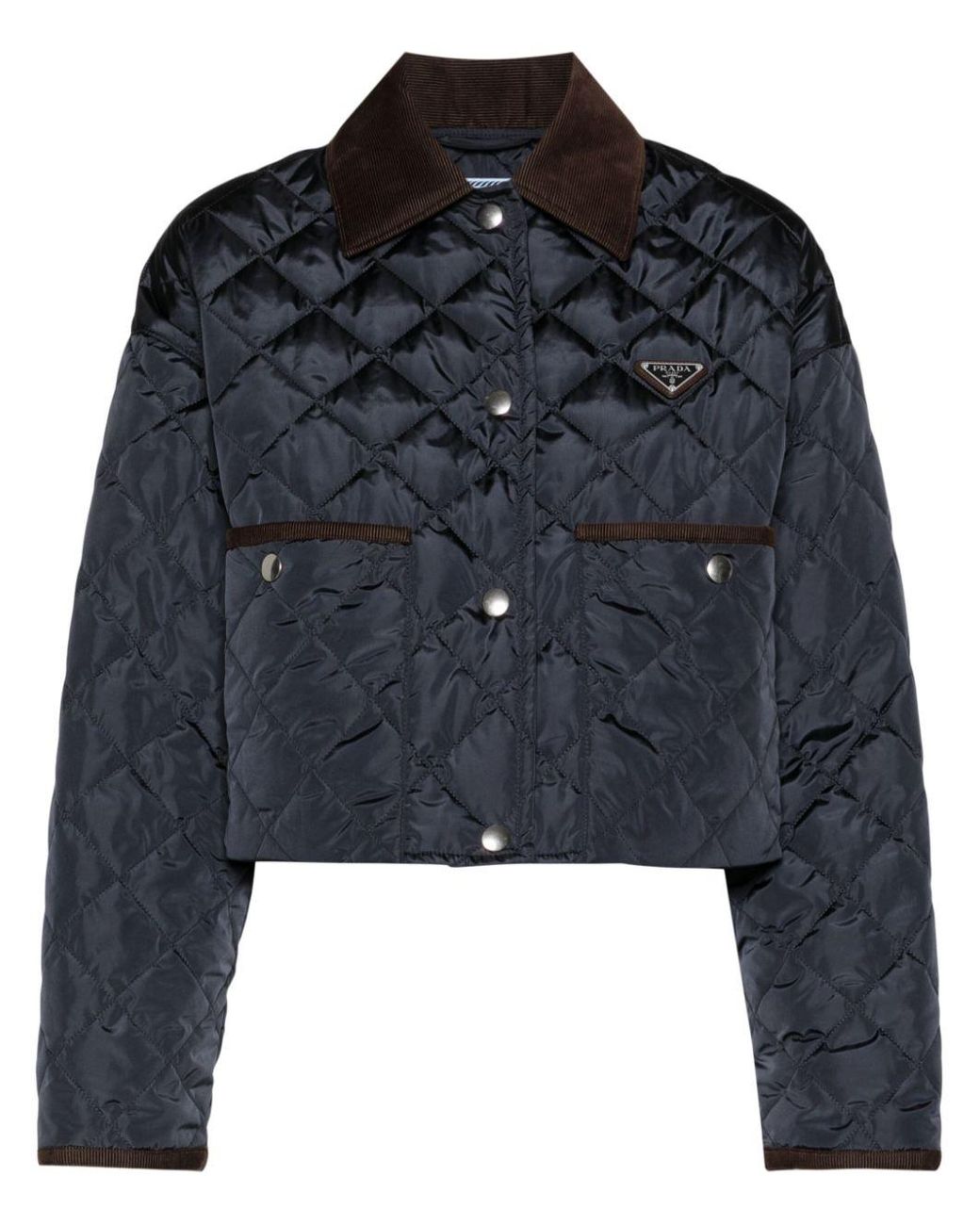 Prada quilted jacket hotsell