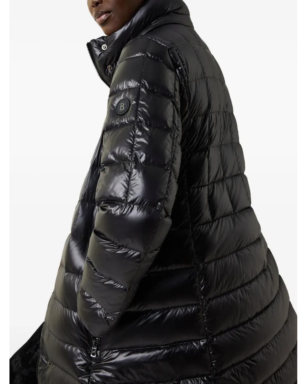 Bogner Black Meryl Quilted Down Coat