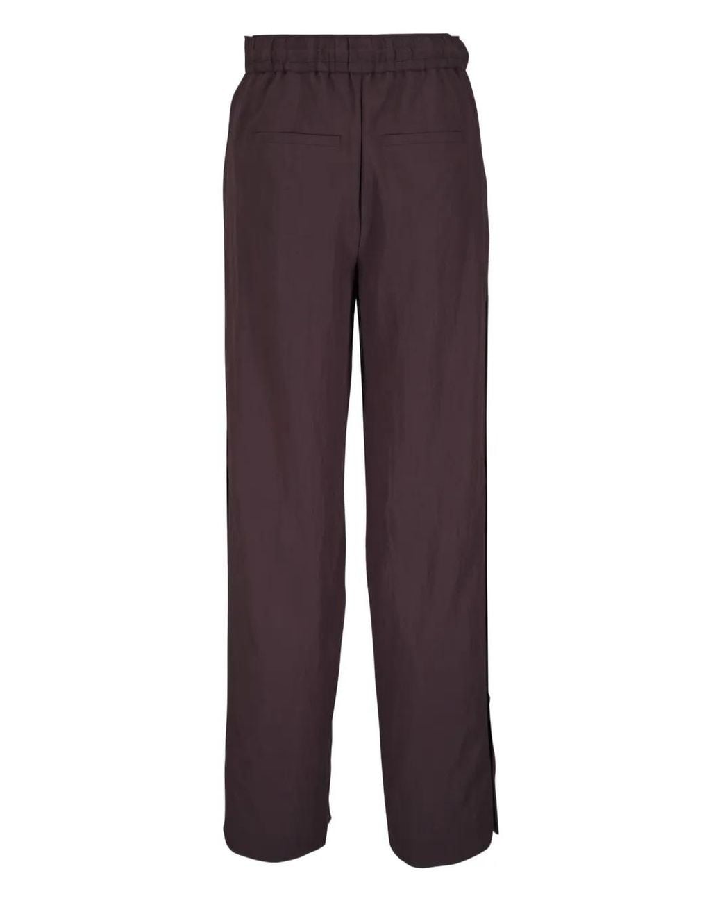Vince Purple Drawstring Trousers