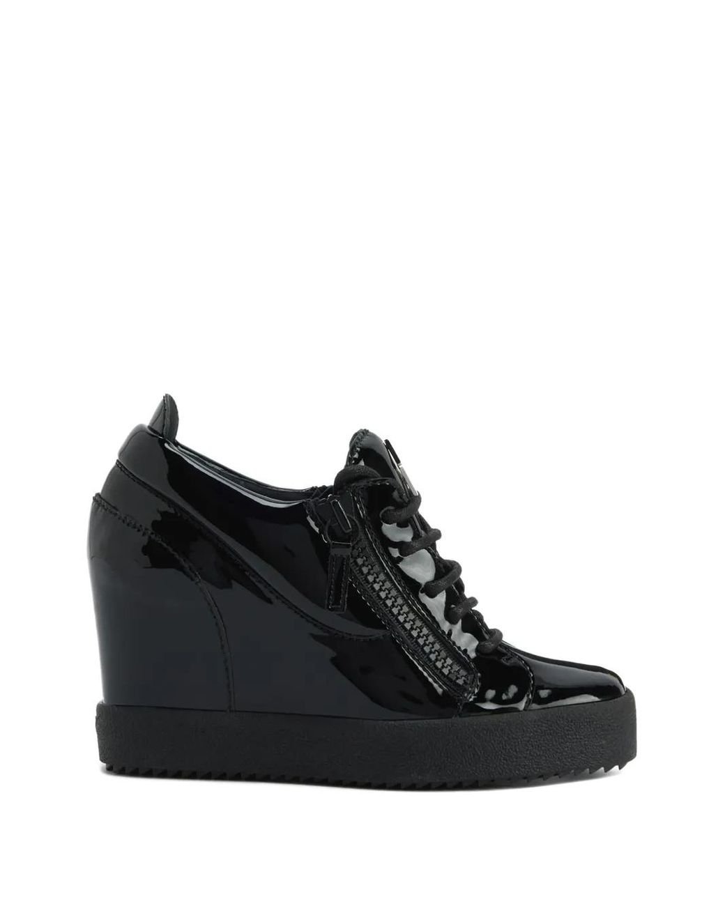 Giuseppe Zanotti Black Addy Wedge