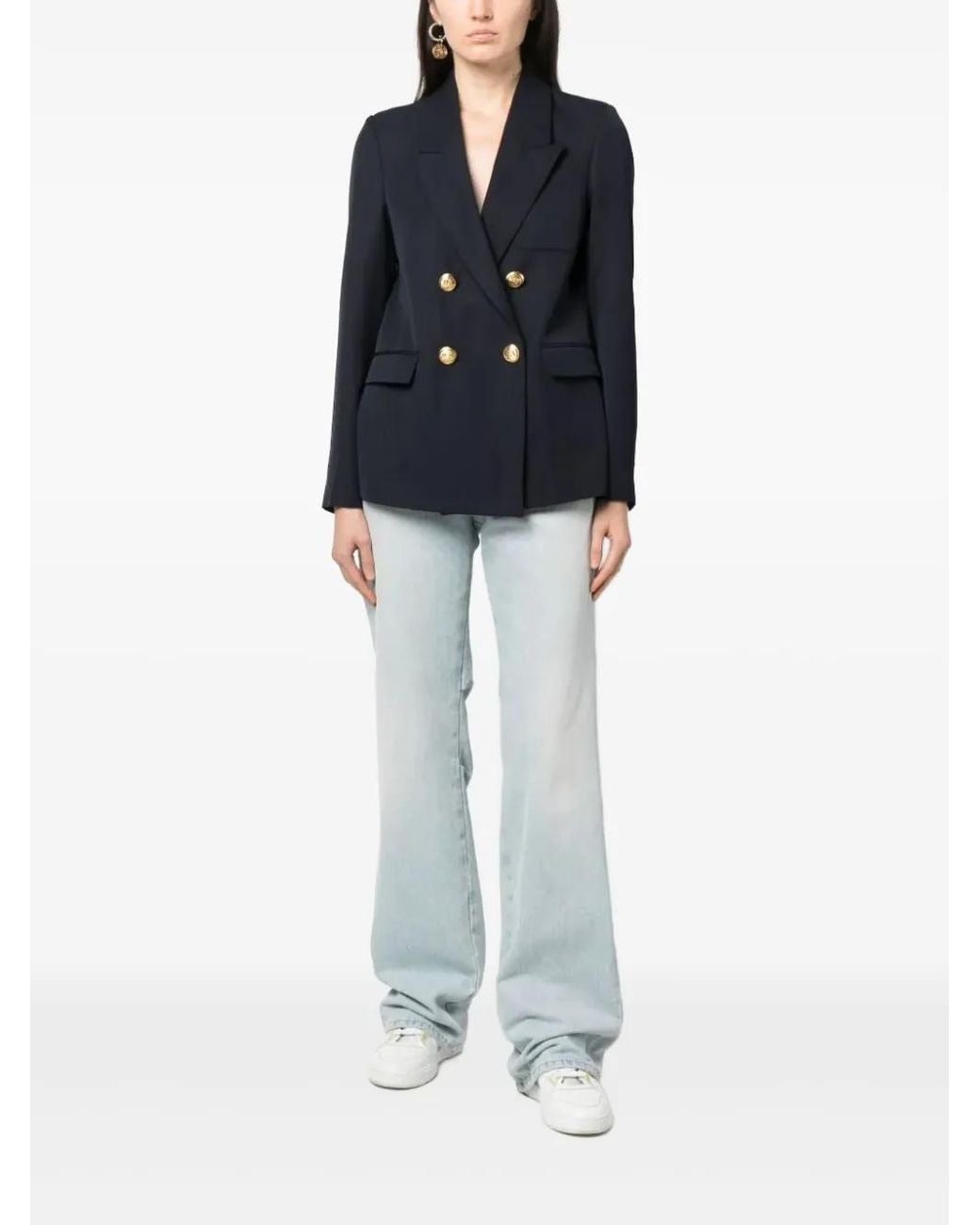 Palm Angels Blue Blazer